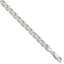 Sterling Silver 5.5mm Double Link Charm Bracelet
