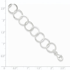 Sterling Silver Circle Bracelet