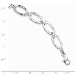Sterling Silver Fancy Bracelet