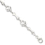 Dog Bone & Paw Charm Bracelet in Sterling Silver, 9mm - Sophia Jewelers