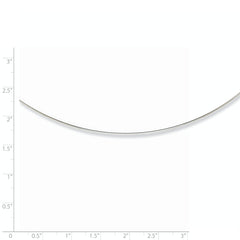 Sterling Silver Rhodium-plated 1mm Round Cubetto