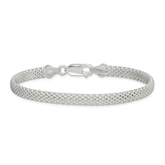 Sterling Silver 5mm Mesh Bracelet