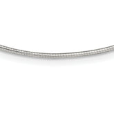 Sterling Silver 1.6mm With 2in extender Neckwire Chain