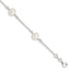 Sterling Silver FW Cultured Pearl Bracelet