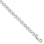Fancy Infinity Link Bracelet in Sterling Silver, 6mm, 7.5 Inch - Sophia Jewelers