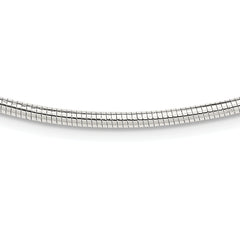 Sterling Silver Round 2.75mm Neckwire Necklace