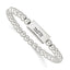 Enameled Mom Beaded Bracelet in Sterling Silver, 6mm Stretch - Sophia Jewelers