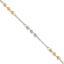 Beaded Bracelet in Gold-Plated Sterling Silver, 2mm, 7 Inch - Sophia Jewelers