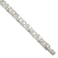 Nugget Link Bracelet in Sterling Silver, 7mm, 7 Inch - Sophia Jewelers