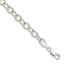 Cable Chain in Sterling Silver, 6.75mm, 7.5 Inch - Sophia Jewelers