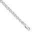 Fancy Link Bracelet in Sterling Silver, 5.5mm, 7.5 Inch - Sophia Jewelers