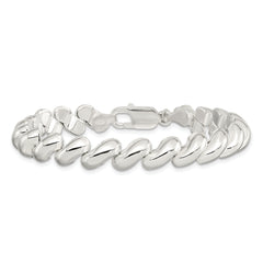 Sterling Silver Fancy Polished San Marco Bracelet