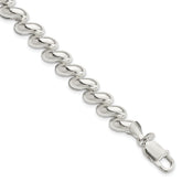 Sterling Silver Fancy Polished San Marco Bracelet