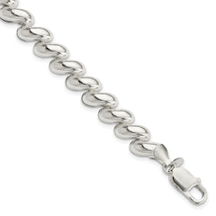 Sterling Silver Fancy Polished San Marco Bracelet