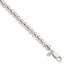 Sterling Silver Polished Diamond-cut Beaded Bracelet