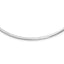 Sterling Silver Rhodium-plated 3.25mm With 2in. Ext Cubetto Chain