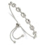 Anchor Link Up to Bracelet in Sterling Silver, 0.25mm, 9 Inch - Sophia Jewelers