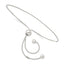 Sterling Silver Beaded Adjustable Bracelet