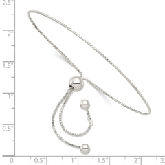 Sterling Silver Adjustable Bracelet
