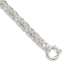 Byzantine Link Bracelet in Sterling Silver, 10mm, 8 Inch - Sophia Jewelers