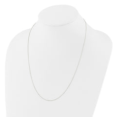 Sterling Silver Polished Adjustable Necklace