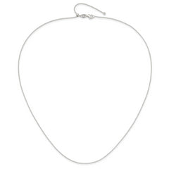 Sterling Silver Polished Adjustable Necklace