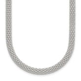 Sterling Silver 4.5mm Corona Chain Necklace