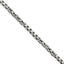 Men's Open Link Chain Bracelet in Sterling Silver, 5.05mm, 8.5 Inch - Sophia Jewelers