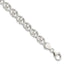 Fancy Link Bracelet in Sterling Silver, 7.6mm, 7.5 Inch - Sophia Jewelers