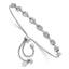 Fancy Anchor Link Bolo Bracelet in Sterling Silver, 5.1mm Adjustable - Sophia Jewelers