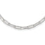 Sterling Silver 4.2mm Paperclip Link w/ 2in ext Necklace