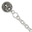 Dangle Guardian Angel Toggle Bracelet in Sterling Silver, 7.5 Inch - Sophia Jewelers