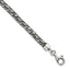 Men's Fancy Link Bracelet in Sterling Silver, 4.7mm, 8 Inch - Sophia Jewelers