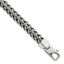 Men's Spiga Wheat Chain Bracelet in Sterling Silver, 8.2mm, 7.8 Inch - Sophia Jewelers