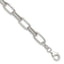 Paperclip Link Bracelet in Sterling Silver, 11.7mm, 7 Inch - Sophia Jewelers