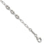 Puffed Anchor/Mariner Link Bracelet in Sterling Silver, 6.1mm, 8 Inch - Sophia Jewelers