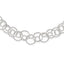 Sterling Silver Fancy Link Necklace