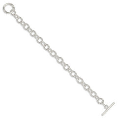 Sterling Silver 7.5inch Fancy Link Bracelet