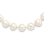 Sterling Silver Rhodium-Rhodium-Plated 12-13mm White Near-Round Freshwater Cultured Pearl 20 inch Necklace