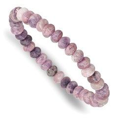 Charoite 7mm Beaded Stretch Bracelet