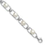 Button White Freshwater Pearl Bracelet in Sterling Silver, 6.5 Inch - Sophia Jewelers