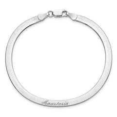 Sterling Silver 4.5mm Magic Herringbone Chain