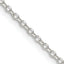 Sterling Silver 1.75mm Diamond-Cut Rolo Cable Chain