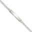 Sterling Silver Figaro Chain Bracelet 3mm