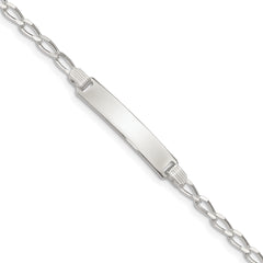 Sterling Silver Children's ID Bracelet