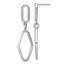 Geometric Dangle Earrings in Sterling Silver, 12mm - Sophia Jewelers
