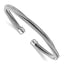 Multi-Wire Wrapped Cuff Bangle in Sterling Silver, 5.2mm, 6.5 Inch - Sophia Jewelers