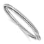 Twisted 3-Strand Bangle in Sterling Silver, 9mm - Sophia Jewelers