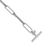 Sterling Silver Polished Link Bracelet, 7.5 in