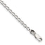 Open Elongated Link Chain in Sterling Silver - Sophia Jewelers